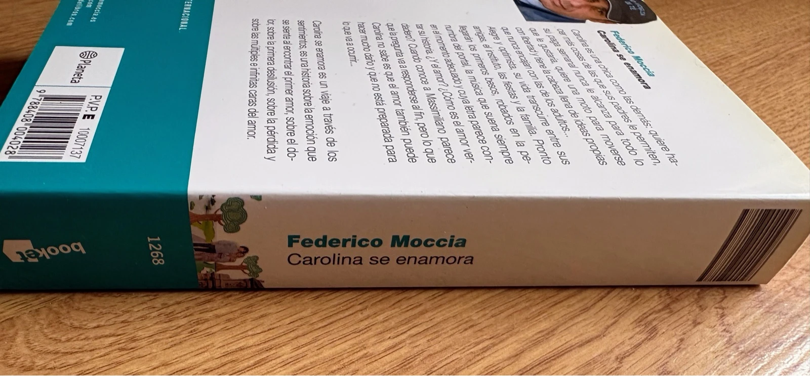 Carolina Falls in Love – Federico Moccia | Romantic Novel | Very Good Condition – photo 3